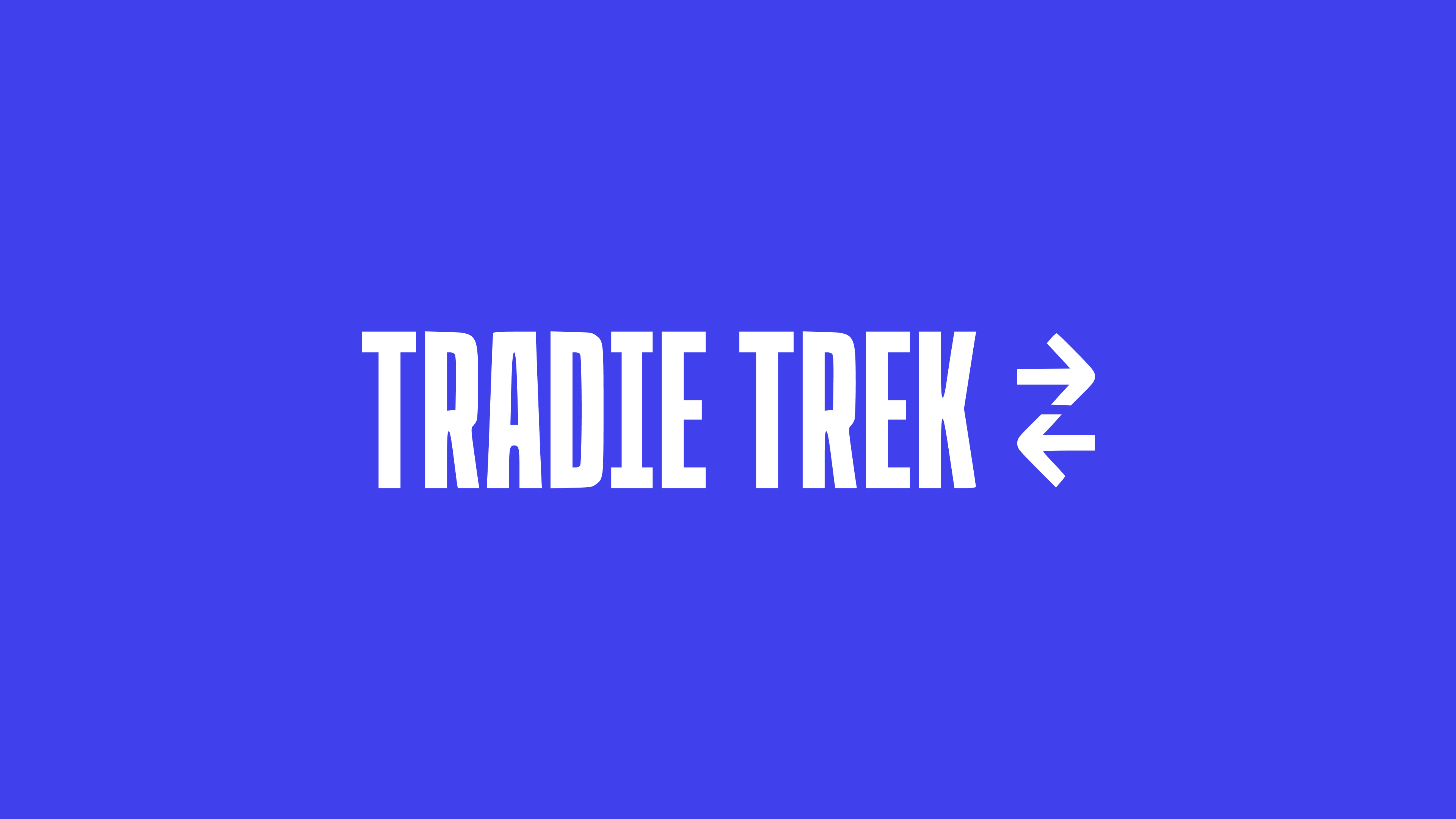 Tradie Trek cover